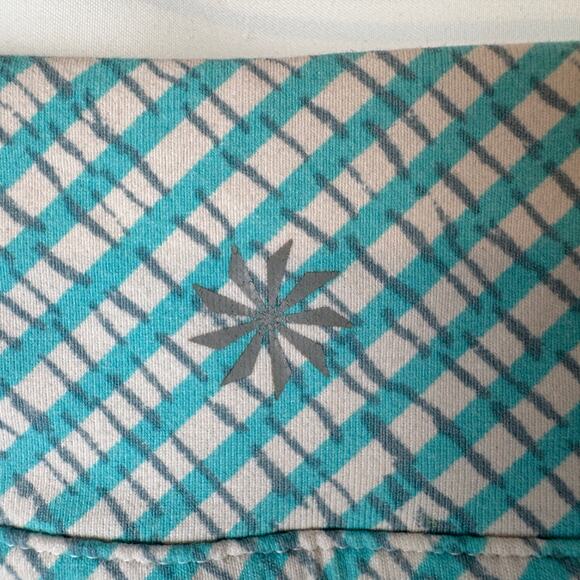Athleta White & Turquoise Skort with Secure-Zip Pocket - Size XS - Picture 4 of 9
